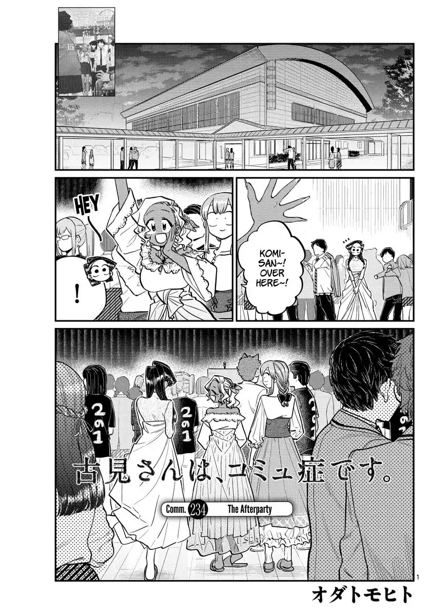 Komi-san wa Komyushou Desu Chapter 234 1